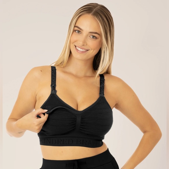 Lot of TWO (2) Kindred Bravely Hands-Free Pumping & Nursing Bras - Picture 3 of 9